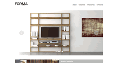 Desktop Screenshot of formamuebles.com